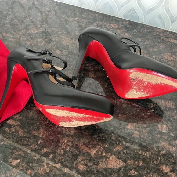 Christian Louboutin Lillian 120 Nappa, black, size 38.5. - Picture 7 of 15